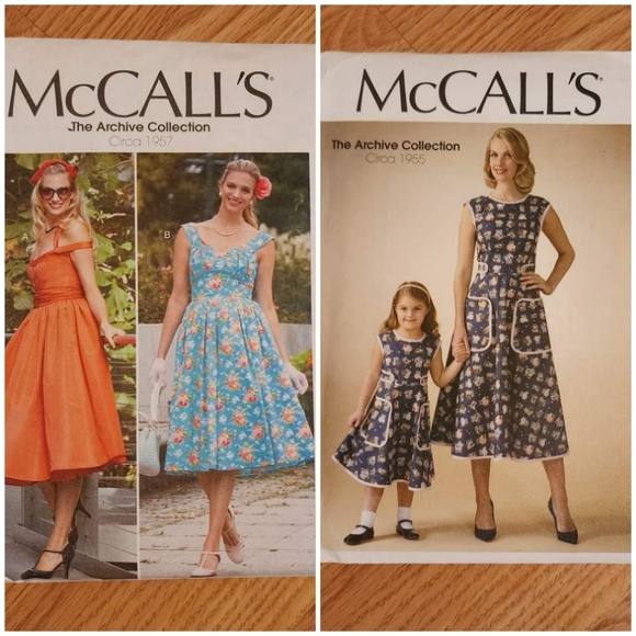 McCalls Sewing Pattern Bundle - Picture 1 of 3